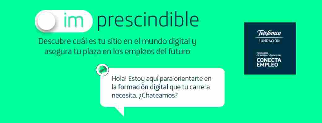 ¿Qué oportunidades de empleo digital hay para ti? Descúbrelo con este chatbot